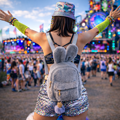 TripSitterz™ Plush Rabbit Ears Backpack