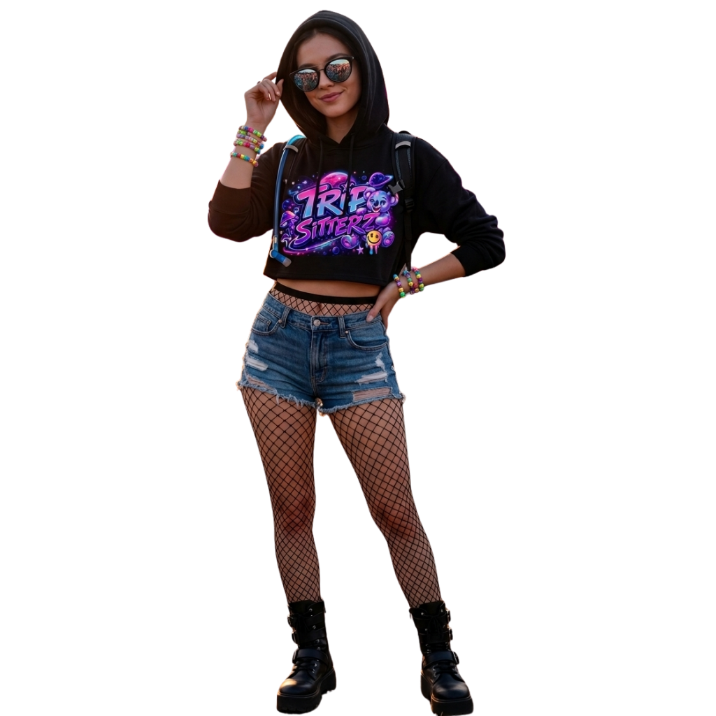 Trip Sitterz™ Cropped Hoodie